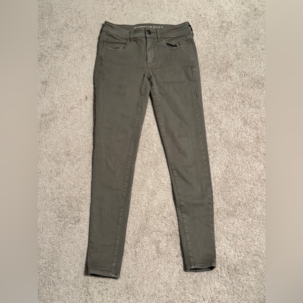 Army Green American Eagle Jeans